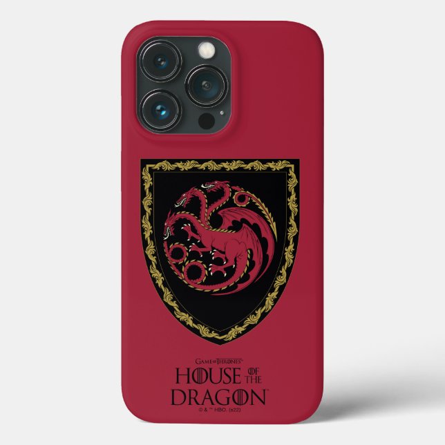 HOUSE OF THE DRAGON | House Targaryen Crest Case-Mate iPhone Case (Back)