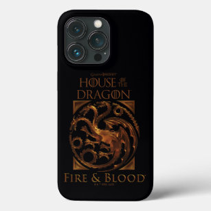 HOUSE OF THE DRAGON   House Targaryen Sigil iPhone 13 Pro Case