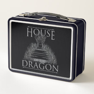 HOUSE OF THE DRAGON   Iron Throne Graphic Metal Lunch Box