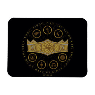 HOUSE OF THE DRAGON | Seven Kingdoms Crown Graphic Magnet