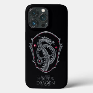 HOUSE OF THE DRAGON   Silver Dragon Crest iPhone 13 Pro Case