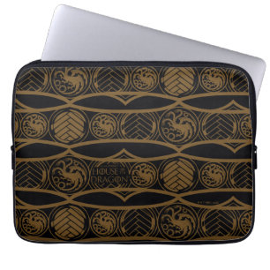 HOUSE OF THE DRAGON Targaryen Stripe Pattern Laptop Sleeve