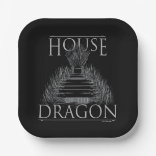 HOUSE OF THE DRAGON Throne Paper Plate