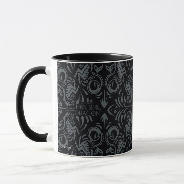 HOUSE OF THE DRAGON | Velaryon Diamond Pattern Mug (Left)