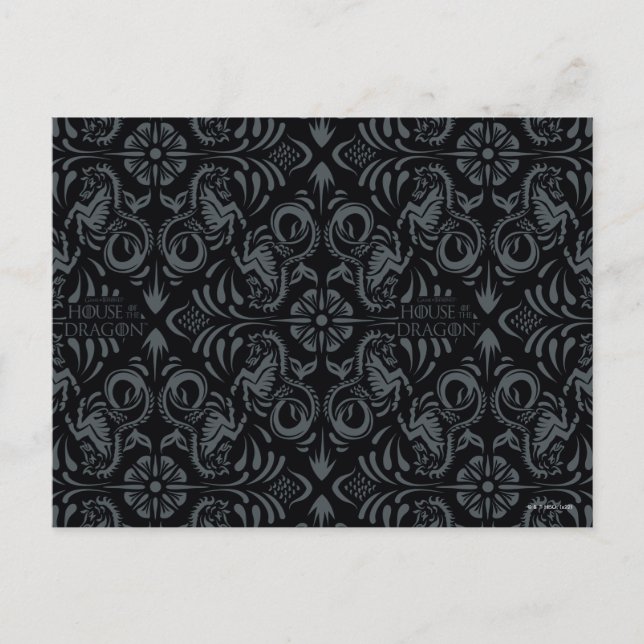 HOUSE OF THE DRAGON | Velaryon Diamond Pattern Postcard (Front)