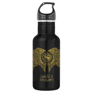 HOUSE OF THE DRAGON   Winged Targaryen Crest 532 Ml Water Bottle