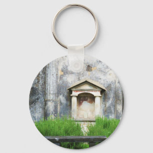 House of the Small Pagan Fountain Keychain