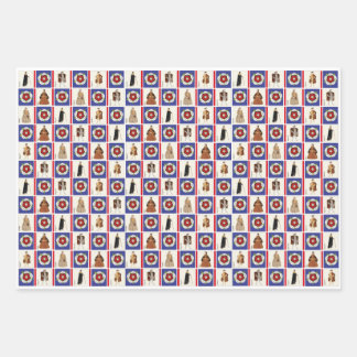House Of Tudor Wrapping Paper