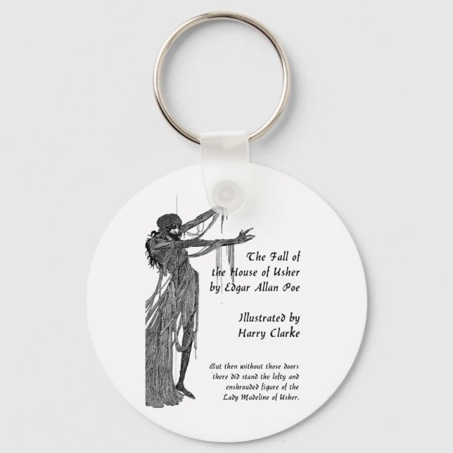 House of Usher Keychain (Front)
