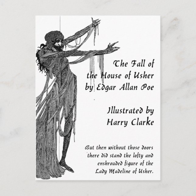 House of Usher Postcard (Front)