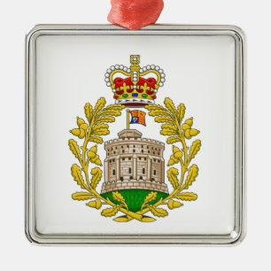 House of Windsor Royal Coat of Arms Metal Ornament