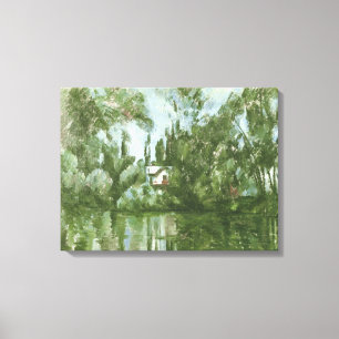 House on the Banks of the Marne, 1889-90 Canvas Print