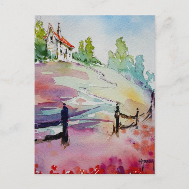 House On The Hill Postcard (Front)