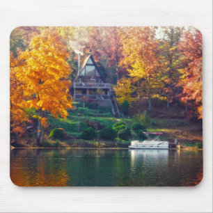 House on the Lake Mouse Pad
