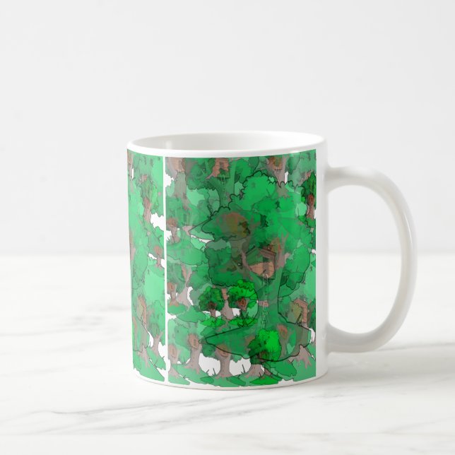 HOUSE OVER TREE COFFEE MUG (Right)