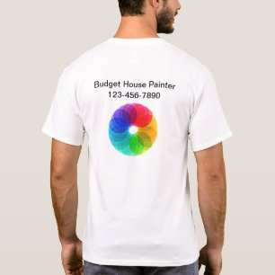 House Painter Business Logo Work Shirts