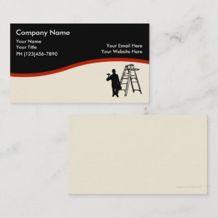 House Painter Design Business Card