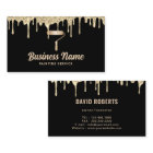 House Painter Modern Gold Drips Painting Service