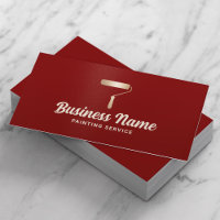 House Painter Modern Gold Painting Service Red