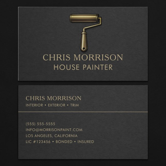 House Painter Professional Business Card (Creator Uploaded)