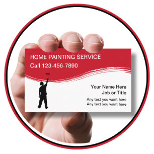 House Painting Modern Business Card
