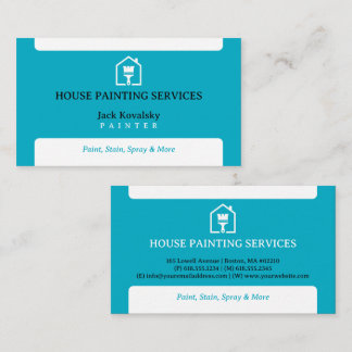 House Painting Services | Paint Rollel Business Card