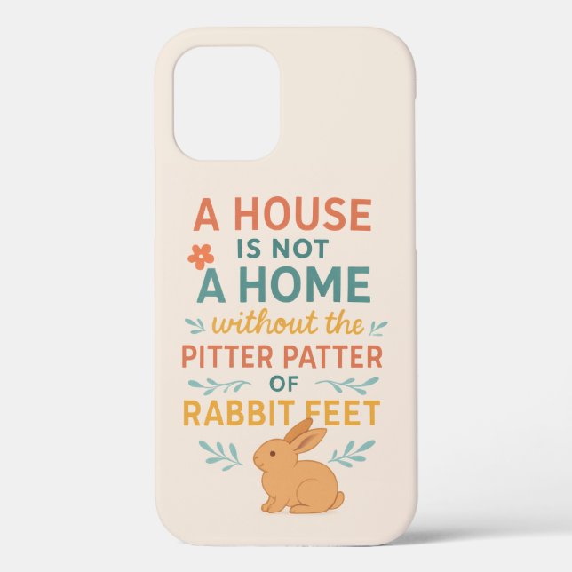 House pitter patter rabbit Case-Mate iPhone case (Back)