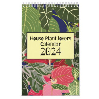 House Plant Lovers Calendar