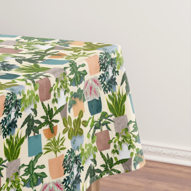 House Plants Tablecloth (In Situ)