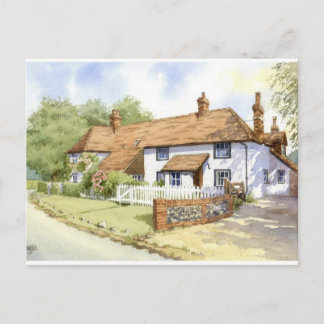 House portrait Oak Ryse House Postcard