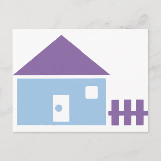 House - Real Estate Postcard