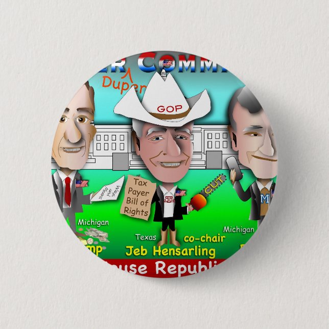 House Republicans 2 Inch Round Button (Front)