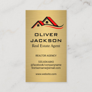 House Roof Top Business Card