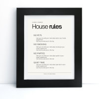 House rules hostel bed & breakfast info