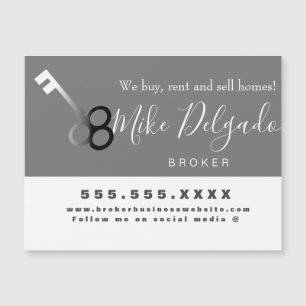 House Sales Rental  Broker Business Key Logo 