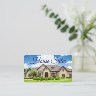 House sitter Business Card
