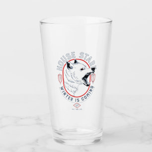 House Stark - Winter Is Coming Glass