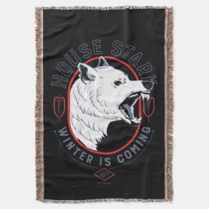 House Stark - Winter Is Coming Throw Blanket