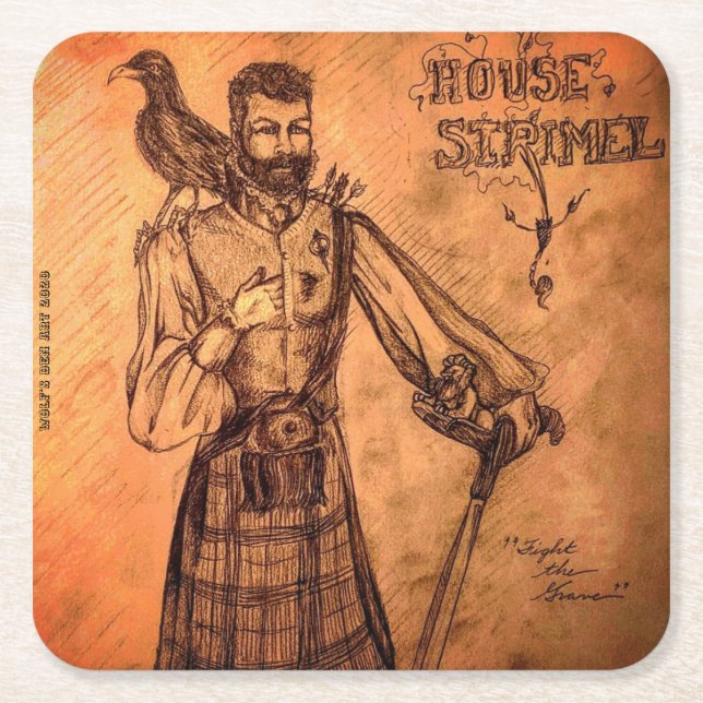 House Strimel Coasters (Front)