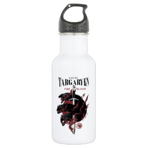 House Targaryen - Fire & Blood 532 Ml Water Bottle