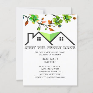 House Warming Invitation Housewarming Invitation H Postcard