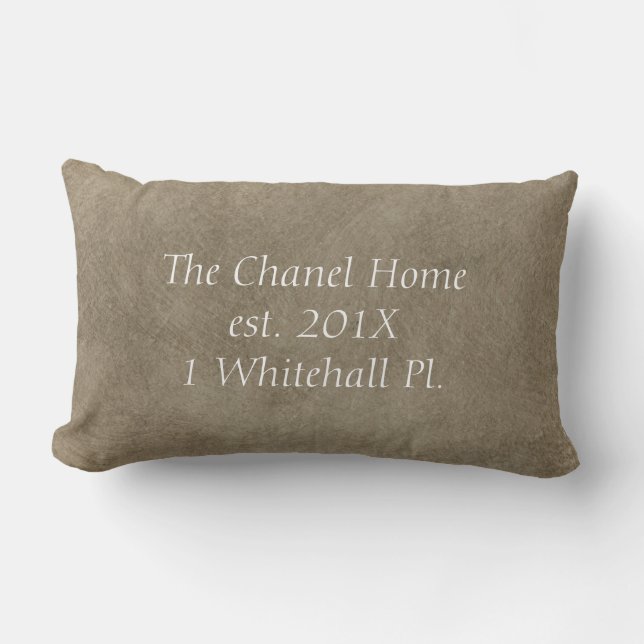 House Warming Pillows - The Chanel Home (Front)