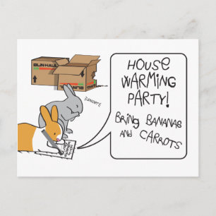 HOUSE WARMING POSTCARD