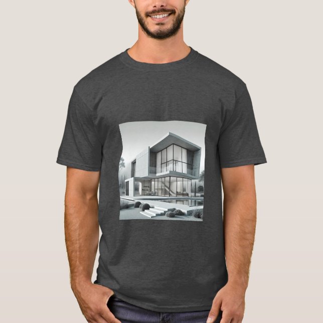 House with beautiful architecture T-Shirt (Front)
