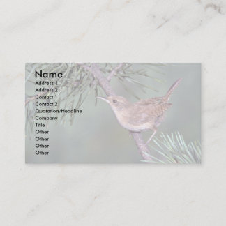 House Wren Business Card