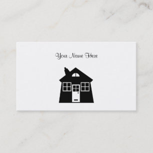 House, Your Name Here Business Card