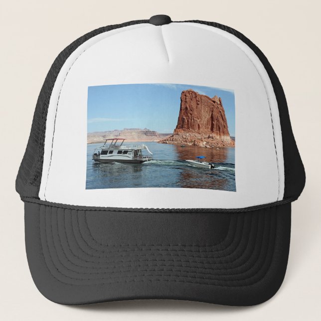 Houseboat, Lake Powell, USA Trucker Hat (Front)