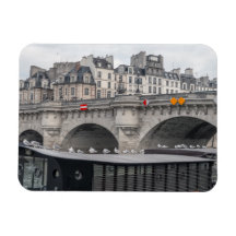 Houseboat near Pont Neuf - Paris, France