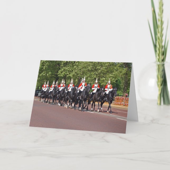Household Cavalry Card (Front)