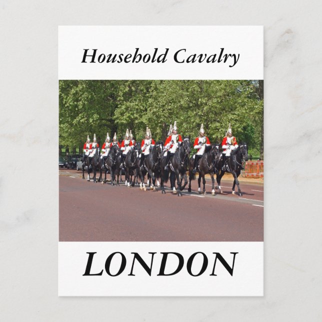 Household Cavalry Postcard (Front)